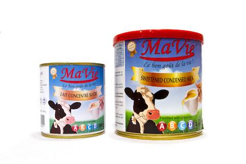 Lait concentré MaVie par OTIS Afrifoods S.A.